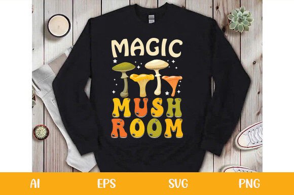 Cottage Core Magic Mushroom Shirt Graphics