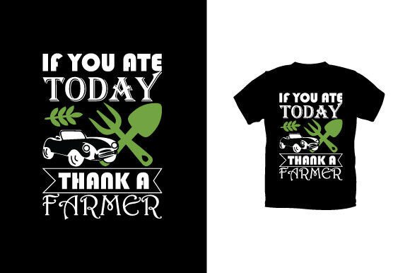 Farmer T-shirt Design 122: Graphics for Real Projects