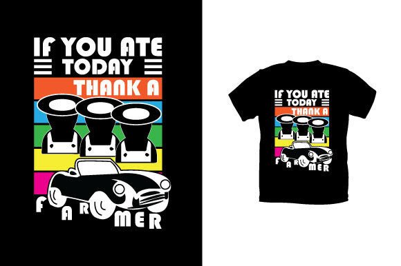 Farmer T-shirt Design 127: Graphics and T-Shirt Designs