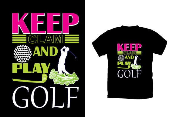 GOLF T-SHIRT DESIGN 01: Graphics for Bold T-Shirt Designs