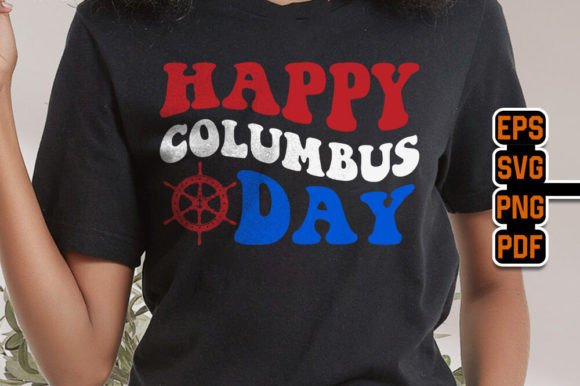 Happy Columbus Day Celebration Design