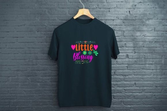 LITTLE BLESSINGS -BABY T SHIRT DESIGN