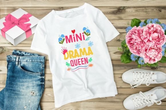 Mini Drama Queen - T-Shirt Design