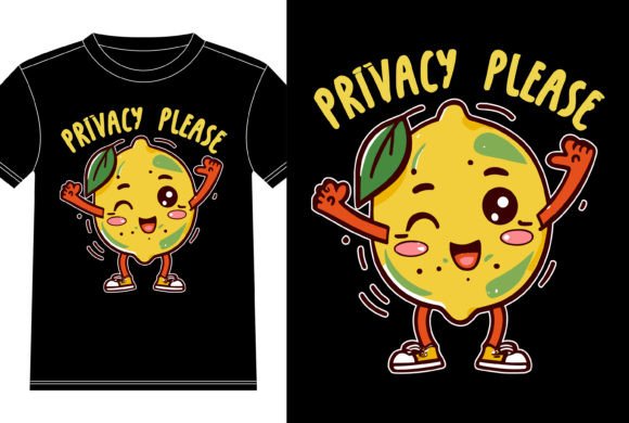 Privacy Please Avocado T-Shirt Design Graphics