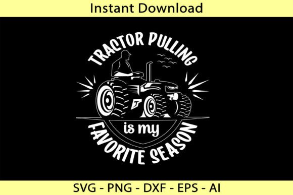 Tractor Pulling is My Favorite Season Graphics